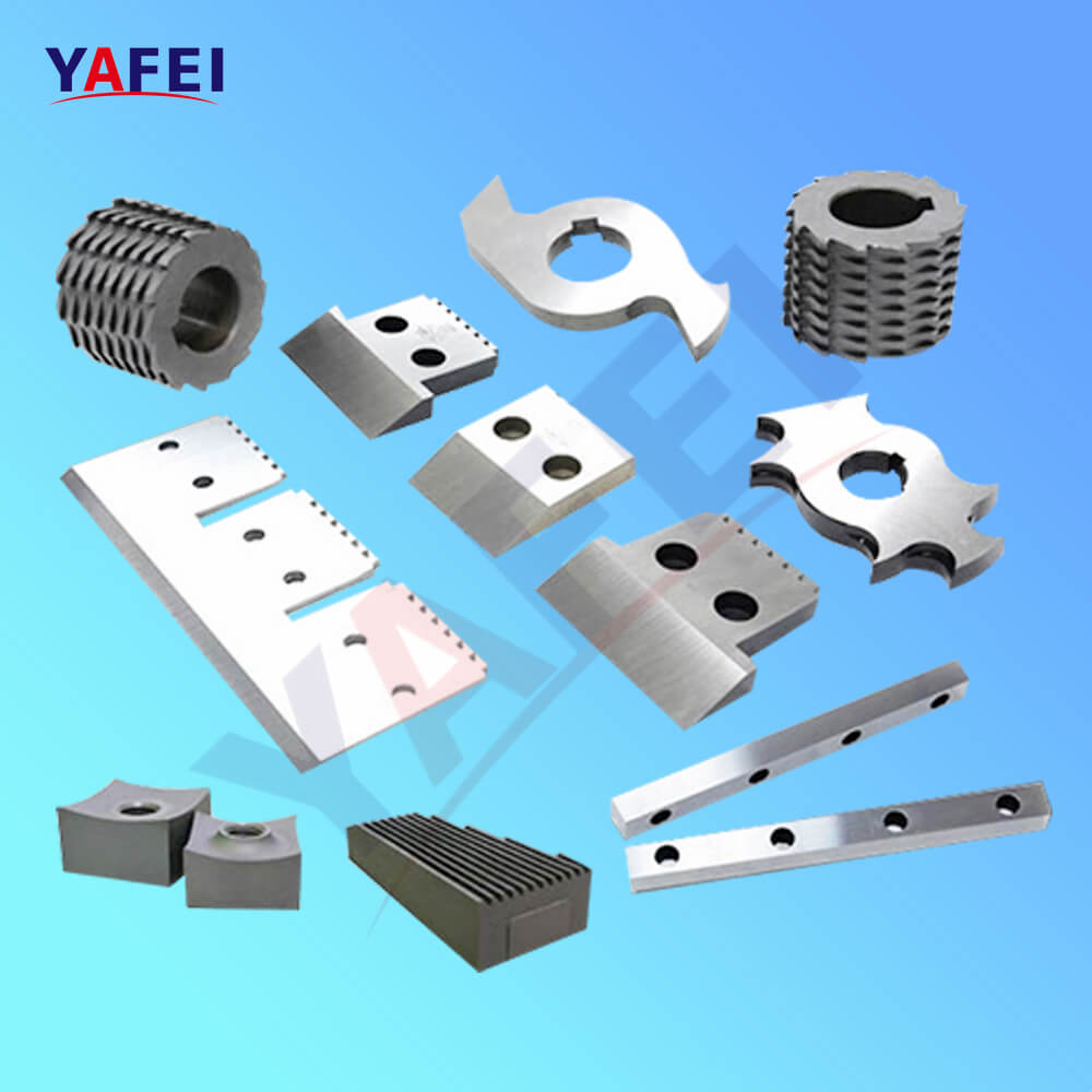 low speed crusher blades Lame da frantoio a bassa velocità