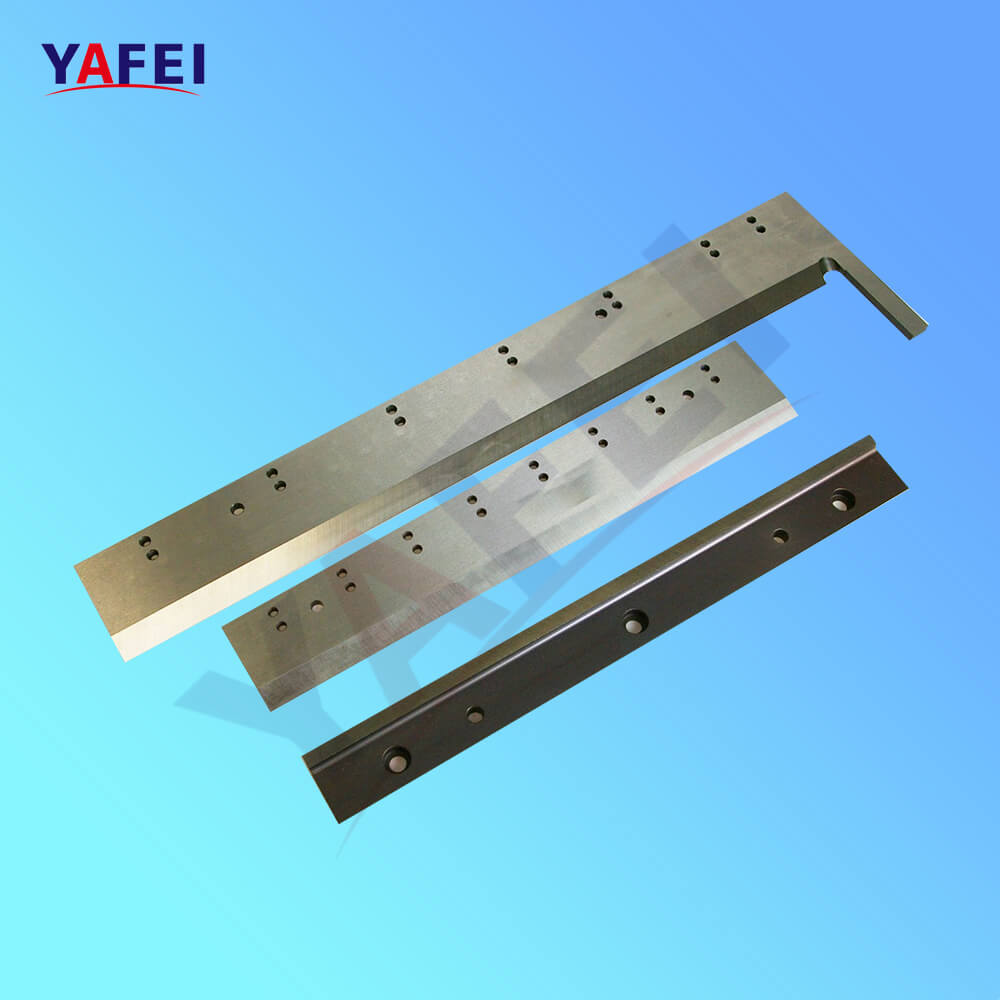 guillotine shear blade lama di taglio della ghigliottina.